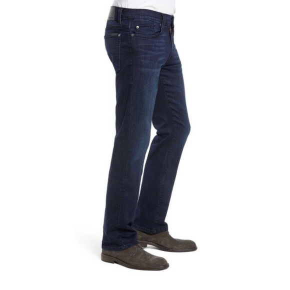 Fidelity Denim Mens Jeans 50-11 Diego Relaxed Straight Dark Rinse Size 30 - Picture 1 of 8